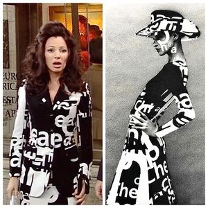 Moschino Mini Skirt Worn by The Nanny